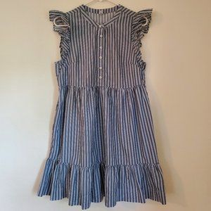 Old Navy Striped Babydoll Dress